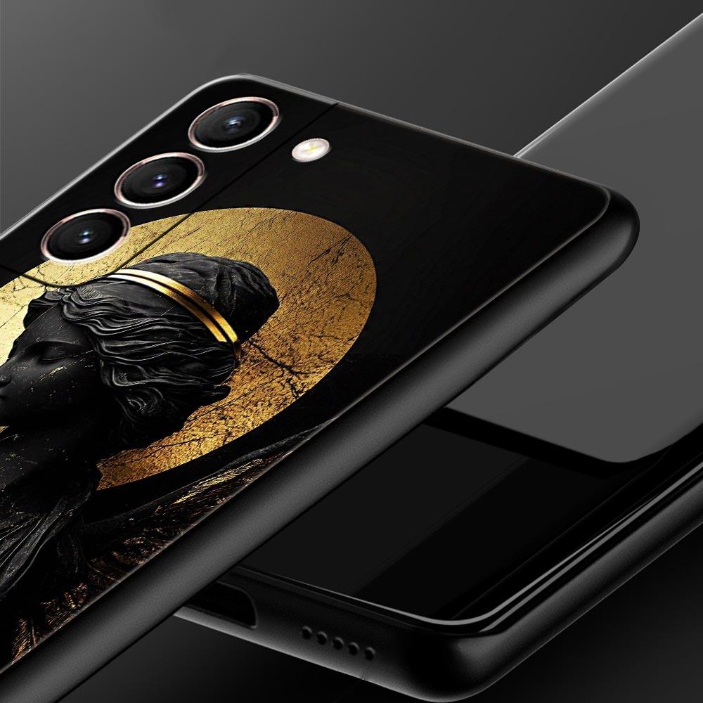 Fashion Ancient Greek Statues Phone Case for Samsung Galaxy S26 S25 S24 S23 S22 S20 S21 FE Ultra S25 Edge Plus 5G Soft TPU Cover