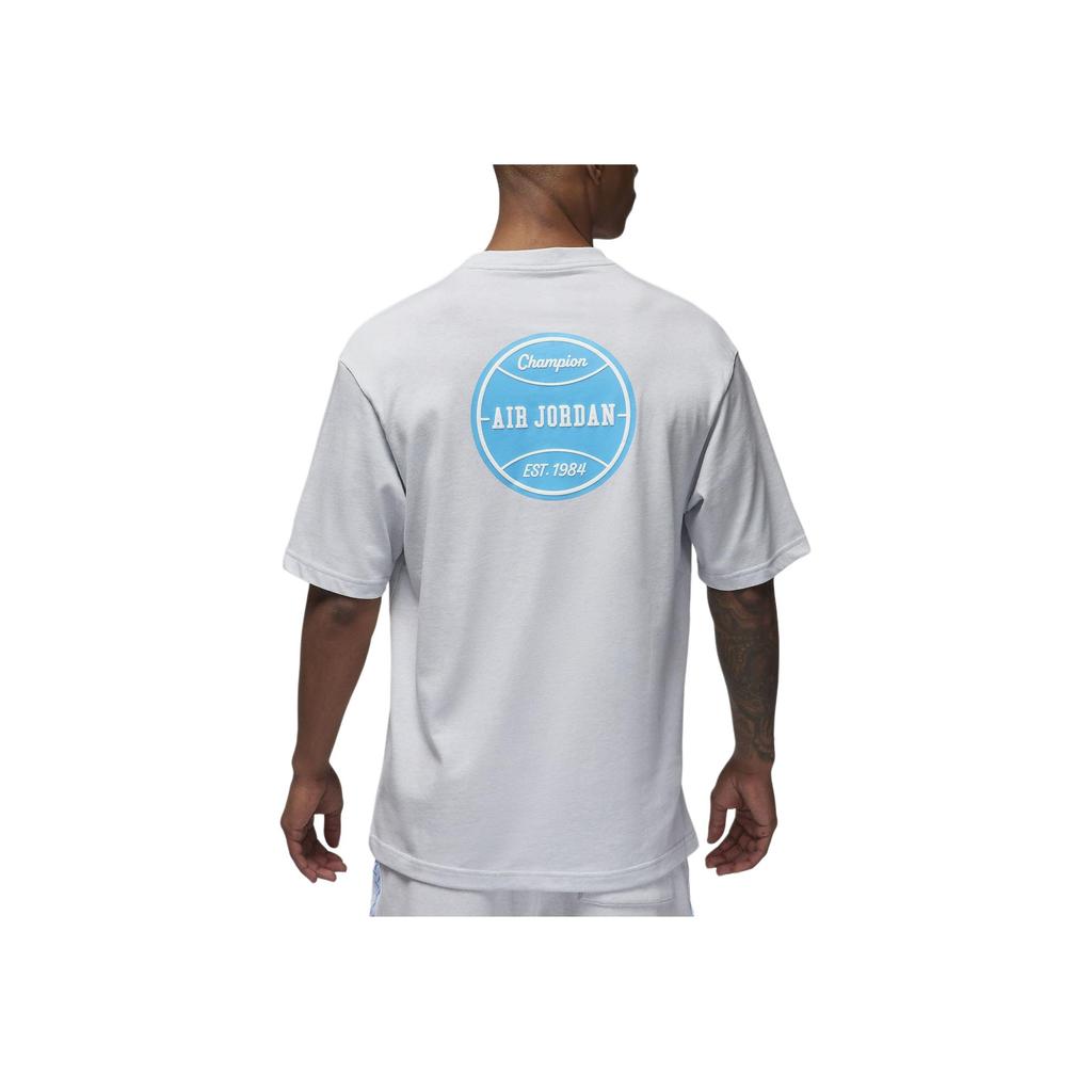 Jordan MVP 85 Logo Crew Neck Casual Short Sleeve T-Shirt Men Tops White FN5957-043