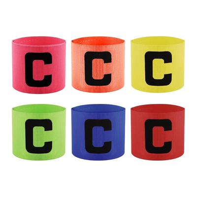 Football Captain Armband Football Team Captain Arm Bands Arm Training Soccer Armband For Sports Game Player Tournament