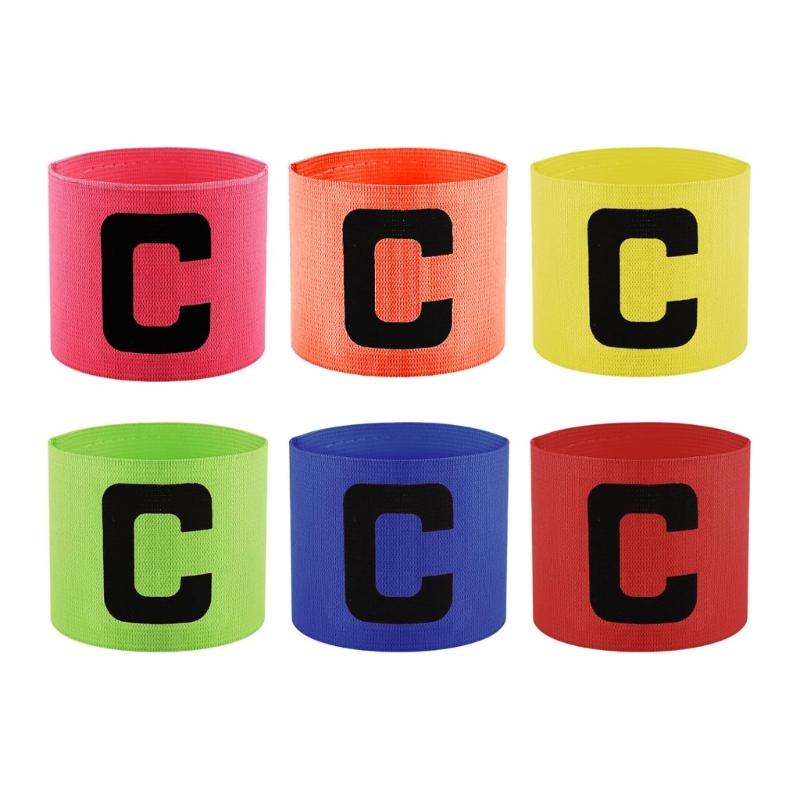 Football Captain Armband Football Team Captain Arm Bands Arm Training Soccer Armband For Sports Game Player Tournament 1
