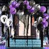 Halloween Themed Party Ghost Balloon Chain Simple Decoration Bat Decoration Set Decoration Set