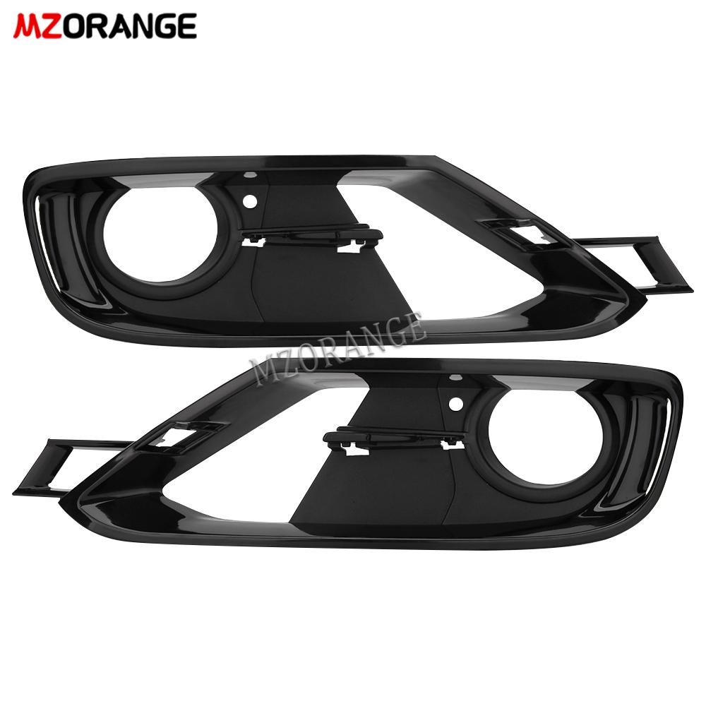 for BMW F30 F31 2012 2013 2014 2015 3 Series Fog Light Cover headlight Trim Front Bumper Grille Covers 51117293106 Accessories