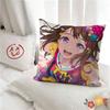 pc Anime Girl Kasumi Toyama Pillow Case Fashion Square Pillowcase Bedroom Sofa Room Ins Decoration Leisure