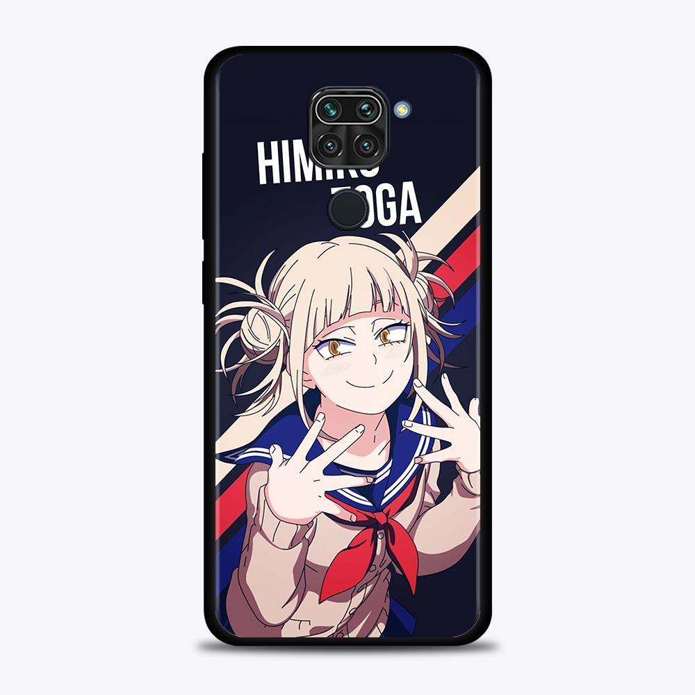 Case For Xiaomi Redmi Note 11 10 9 8 7 Pro Max 9T 8T 9S Cover for Redmi 10 9 8 9C 9A 8A 7A My Hero Academia Girl TOGA Himiko