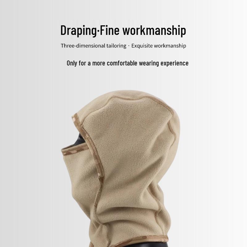 Winter Windproof Fleece-Lined Face Mask for Cycling & Skiing