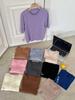 Women's Five-Sleeve Wool Base Layer Sweater - 100% Fine Knit, Autumn/Winter Simple Style