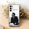 The W-weeknd D-design Phone Case Black Silicone Soft For Samsung S25,S24,S21,S22,S23,S30,Ultra,S20,Plus,Fe,Lite