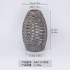 Papierseil-Kronleuchter Neuer chinesischer Imitation-Rattan-Lampenschirm B&B-Restaurant Hot-Pot-Shop Kreative DIY-Beleuchtung Web-Beleuchtung Dekoration