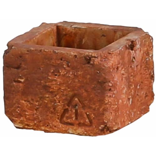 

Горшок Habiter Brick Square, Коричневый, Маленький, JLA-601-BR