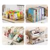 Kitchen Seasoning Organizer with Dividers Clear Plastic Storage Box for Spice Packets Sauces Stackable Dustproof Storage Box for Pantry Cabinet