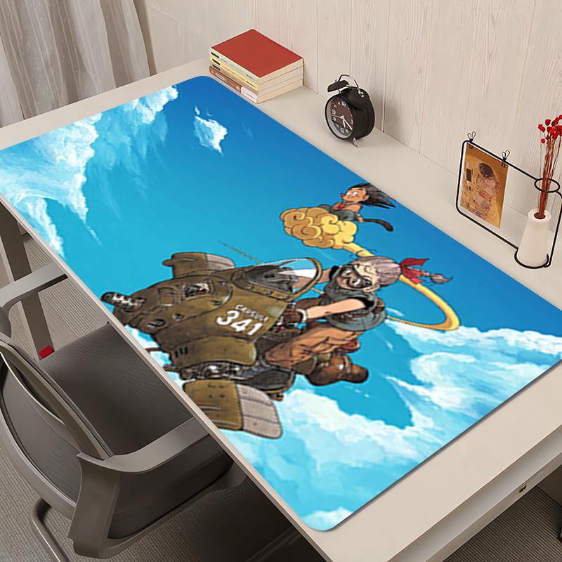 Mouse Pad Rubber Mousepad Office Desk Mat Anime Gaming Mats PC Accessories Extended Pad NonSlip Dragon Ball Bulma Keyboard Mat