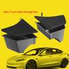 Double Car Accessory Storage Boxes for Door Compartments Heavy Duty Plastic Construction Waterproof & Scratch Resistant