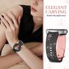 Graverat armband för Samsung Galaxy Watch 7/5 Pro/4 6 Classic 40 44mm Silikon Sport Utan Mellanrum Armband correa Galaxy Watch 7 Armband