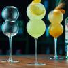 Transparent Cocktail Glass Unique Champagne Cup Novelty Wine Glass  Bar