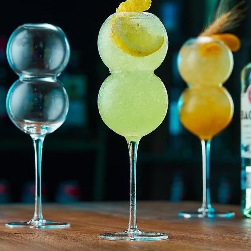 Transparent Cocktail Glass Unique Champagne Cup Novelty Wine Glass Bar