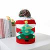 Christmas Decorations Flanged Ball Knitted Hat ED Light Hat Adult Children's Hat, Children's Glowing Christmas Hat