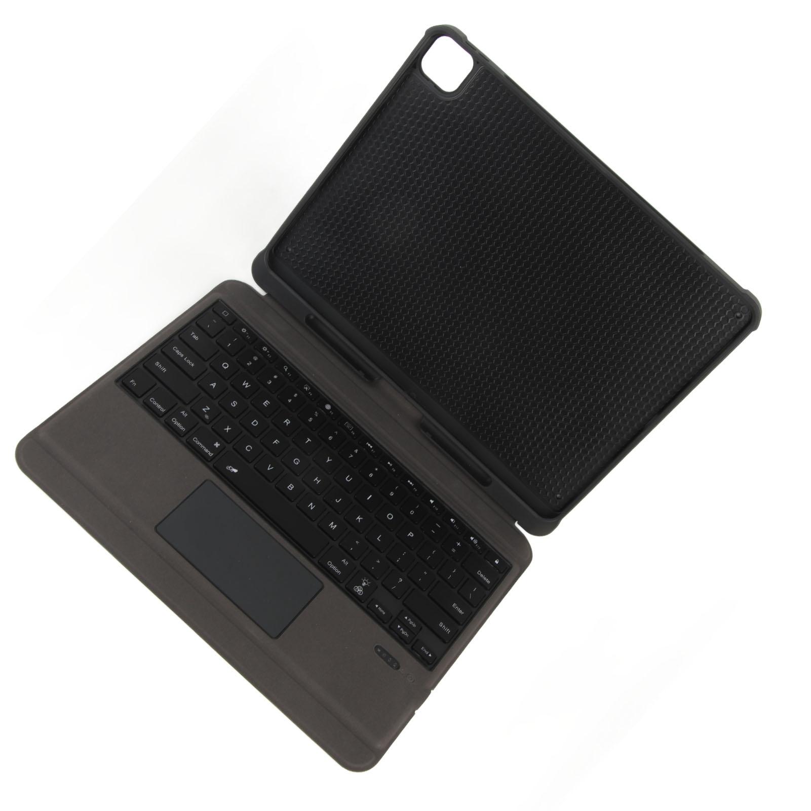 

Беспроводная клавиатура для планшета IOS 12,9 дюйма, черная, съемная, с подключением BT, магнитная, точные вырезы