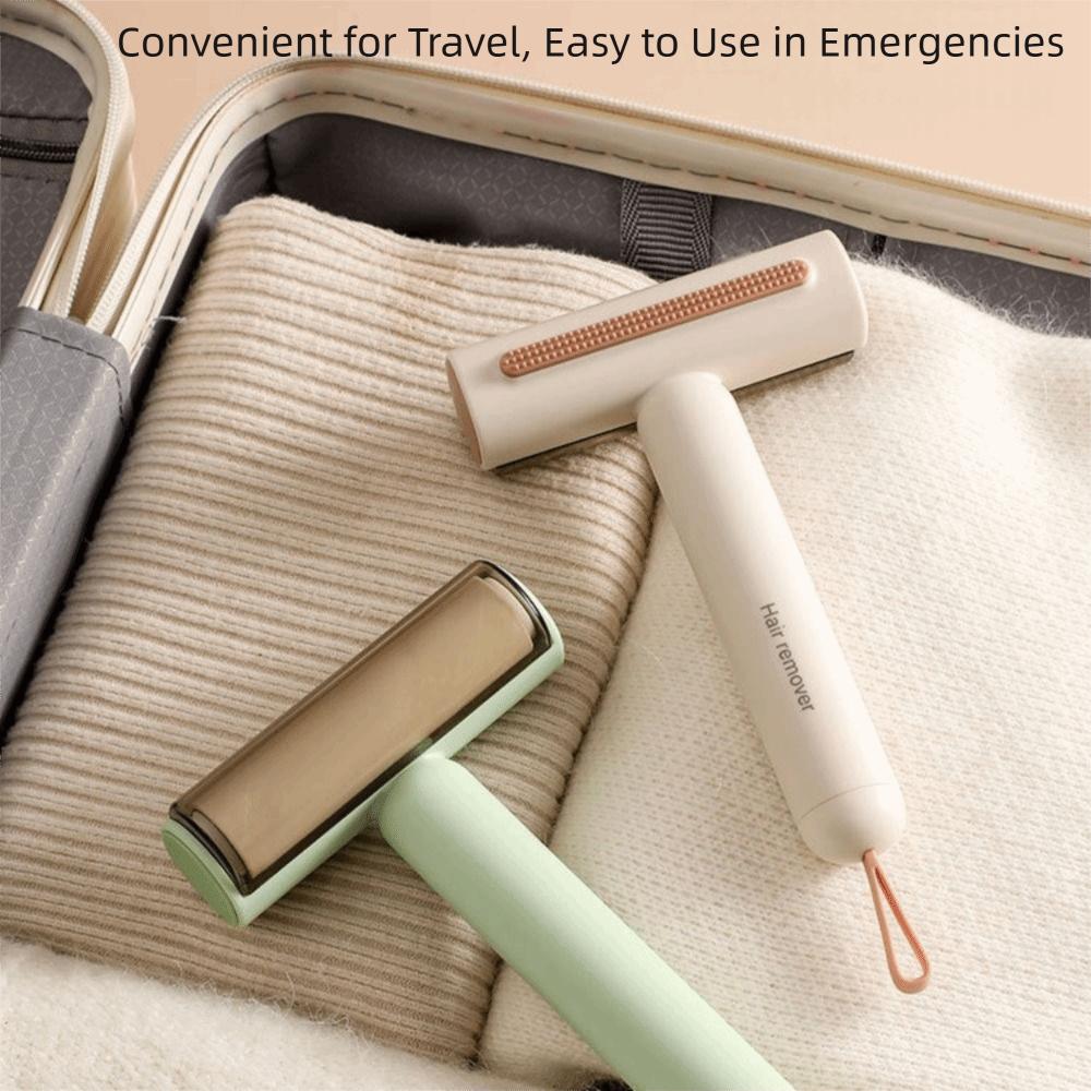 Cleaning Tool Hair Removal Brush Portable Reusable Cleaning Brush Multi-functional Self-cleaning Brush Pet Grooming