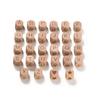 10pcs/Lots 12mm A-Z Alphabet Beads 26 Letter Spacer Loose Bead for DIY Bracelets Earring Necklaces Jewelry Making Supplies