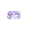 Oval Hair Claw Clips Women Elegant Marbling Acrylic Flat Circular Hair Grips Premium Colorful Updo Hair Pins Barrettes