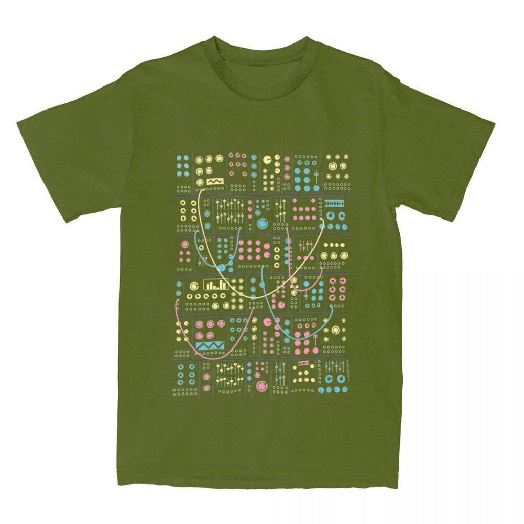 DJ Muzyka Syntezator Modułowy dla Mężczyzn Kobiet Koszulka 808 909 606 303 Elektroniczny Gracz Syntezatora Koszulka T-Shirty Odzież Letnia
