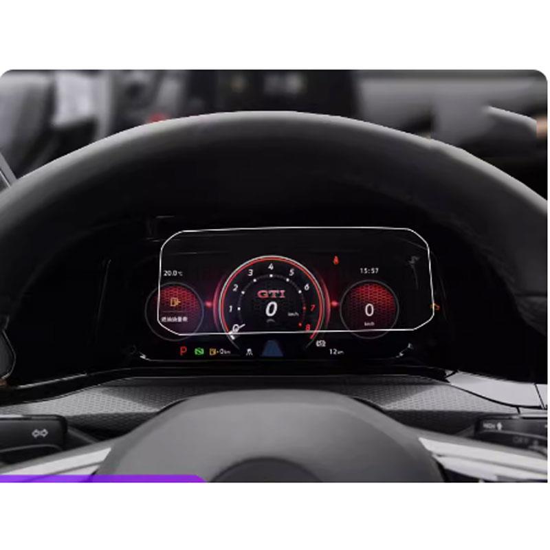 Tempered Glass Screen Protective Film For Volkawagen VW Golf 8 Car Dashboard Trument Anti-scratch Accessories