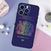United Kingdom British Passport Phone Case For iPhone 17 Pro Max 16 13 12 11 14 15 Pro Max Plus Mini 16e 17 Air Back Cover