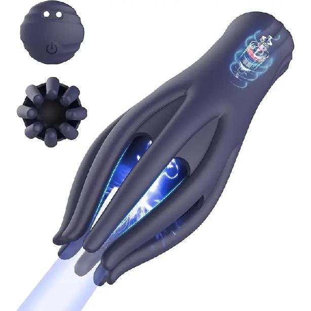 Masturbator for Men Glans Vibrating Tongue Licking Sex Oral Blowjob Lasting Delay Endurance Training Male Sex Toys for Men