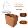 EverToner Structured Felt Liner for Fett-tes Bucket Bag – Makeup & Travel Essential Shapes Bag Perfectly