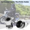 2pcs Motorbike Carburetor Intake Rubber Aluminum Manufacturing Technology Manifolds Boot Holder for Honda CX500 All 78-82