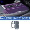 For LEXUS LM 2018- Car interior center console protective sticker interior decorative strip TPU protective sticker refit PPF
