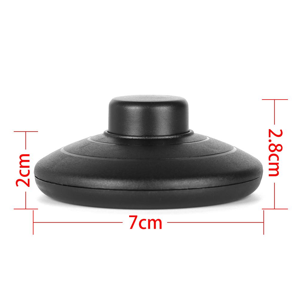 Black/White FootSwitch Convenient Lamps Pedal Switch Foot Operated Light On-off Control Button Press Fashion Home Accessory