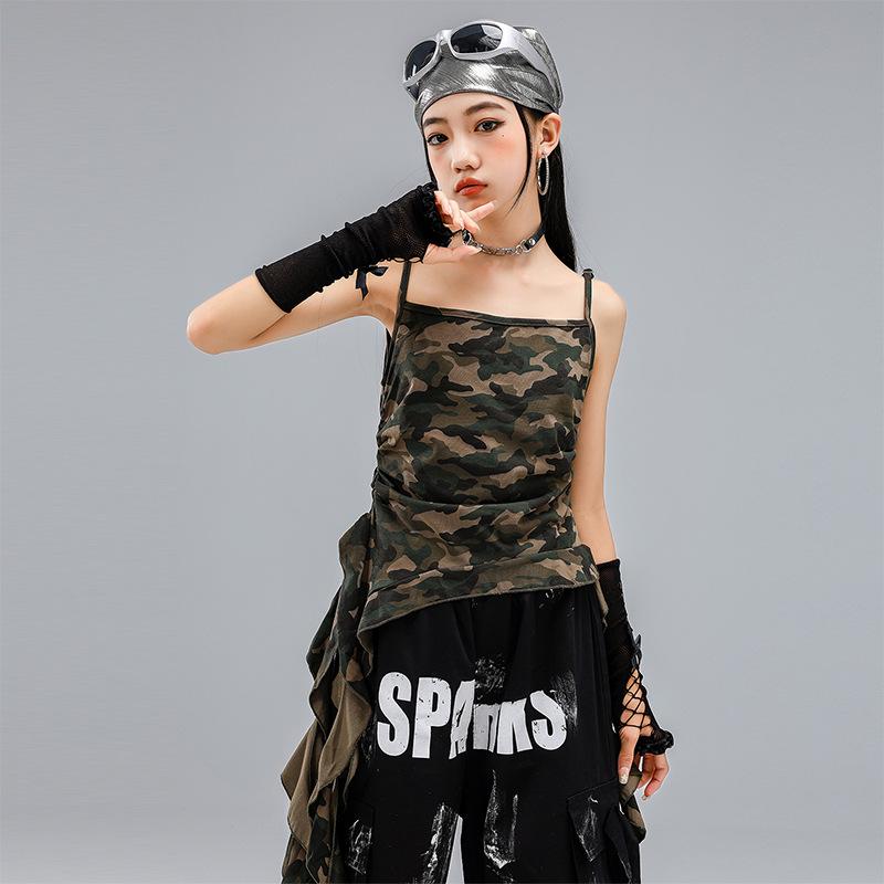 Trendy Kids' Street Style Dance Outfit: Hip-Hop & Jazz Costume