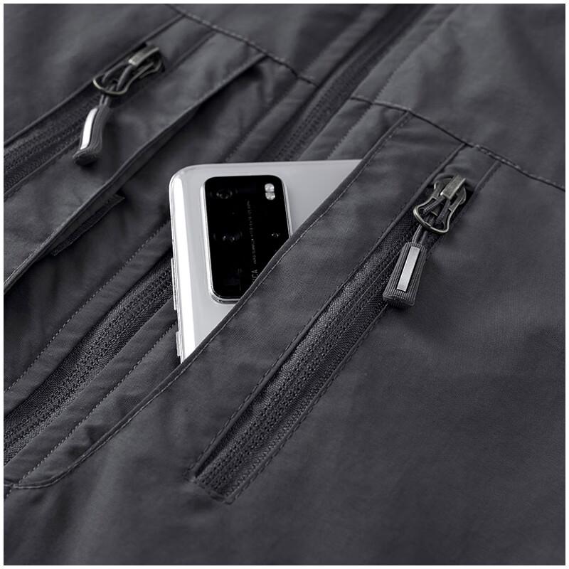 MaoRen Men's Fleece Lined Windproof Stand Collar Vest