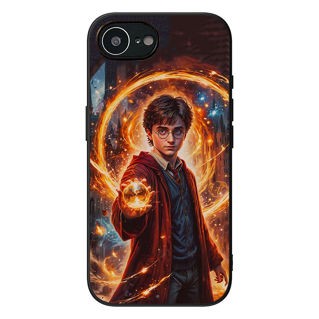 

Art Cool Harries Owl Wand Potters Phone Cover for Apple iPhone 16 17 Air 14 15 Pro Max Plus 16+ 16E 14+ ProMax Protective Case iPhone 15 Pro