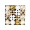 Christmas Ornament 6cm/30pcs Rose Gold Painted Christmas Ball Set Christmas Tree Ball Decoration
