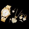 Ladies Watch Love Necklace Jewelry Set Yanyu Popular Love Quartz Watch Women