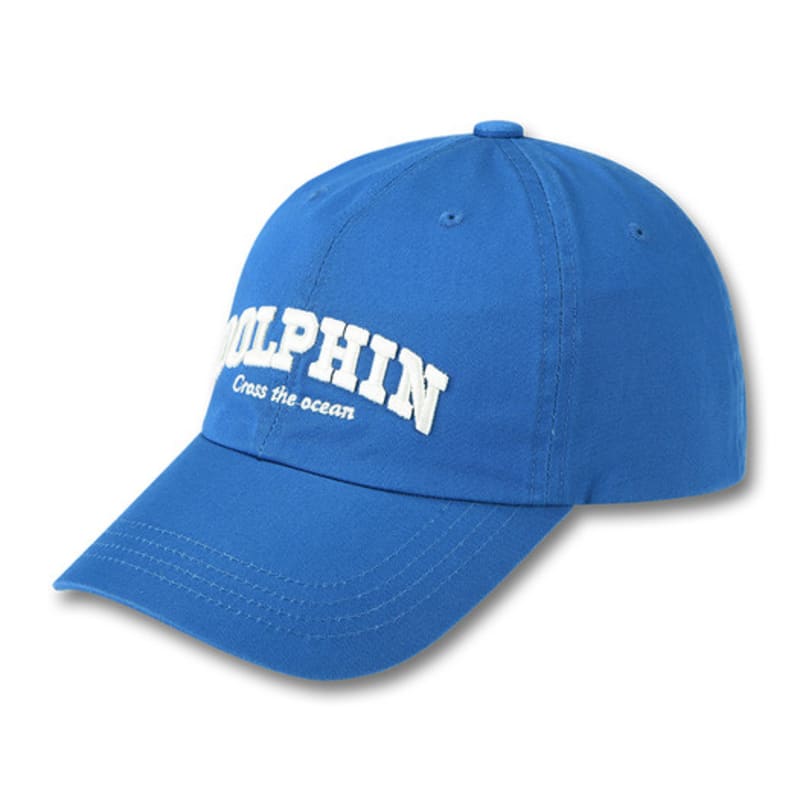 DOLPHIN WAVE APPAREL Dolphin Authentic Logo Ball Cap_123822BL