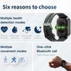 Smartwatch Android Phone 1.44''Inch HD Screen Bluetooth Call Blood Oxygen/Pressure Monitoring Smart Watch Women Men Gift