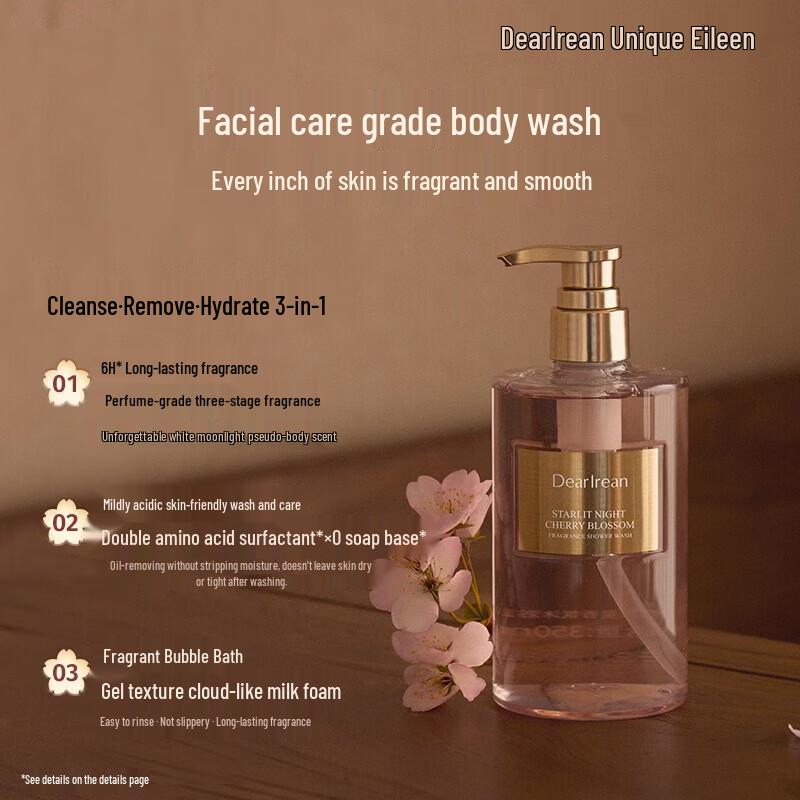 Dear Irean Night Cherry Blossom Fragrance Wash & Care Gift Set