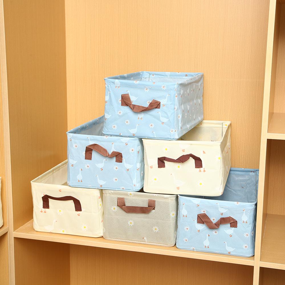 Fabric Wardrobe Storage Box for Clothes, Pants, and Home Organization