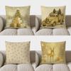 Home Decor Christmas Tree With Gifts Decorative Pillow Cover Pattern Cushion Cover Suitable For Sofa Bedroom Car Pillow Cover