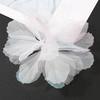 10Pcs 3D Flower Organza Lace Patches Applique For Bridal Wedding Dress Home Gradient Lace Trim Sewing Accessories Room Decora