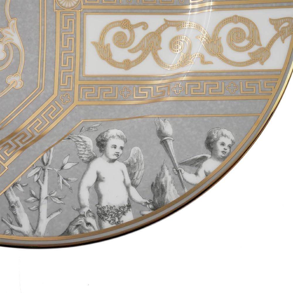 Wedgwood Renaissance Gray Accent Plate, 23cm, (Used) [Used]