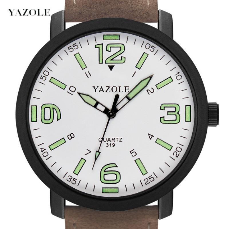 Top Brand New Fashion Couple Sports Watch Men's and Women's Large Dial Luminous Quartz Belt Student Watch