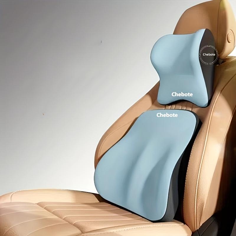 Car Seat Cushion Set - Memory Foam Lumbar Support and Neck Pillow Lumbar Support Car Interior Seat Accessories 2025 Dropshipping