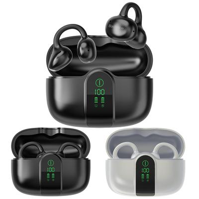 Blackview AirBuds 15 Wireless Bluetooth 6.0 Headphones Open Ear Earphones ENC IPX5