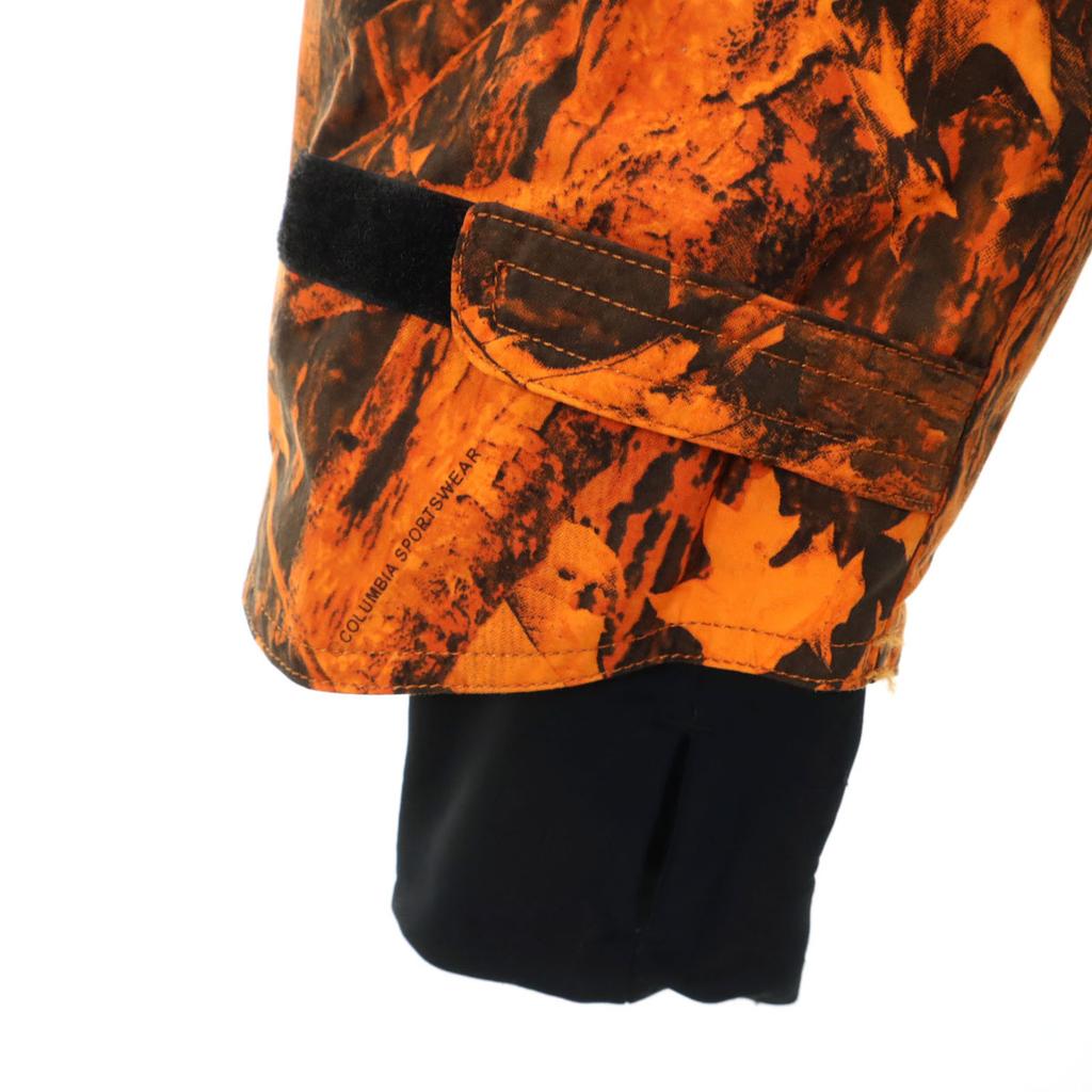 Columbia snow board Nylon jacket M Orange Outdoors Men's Used