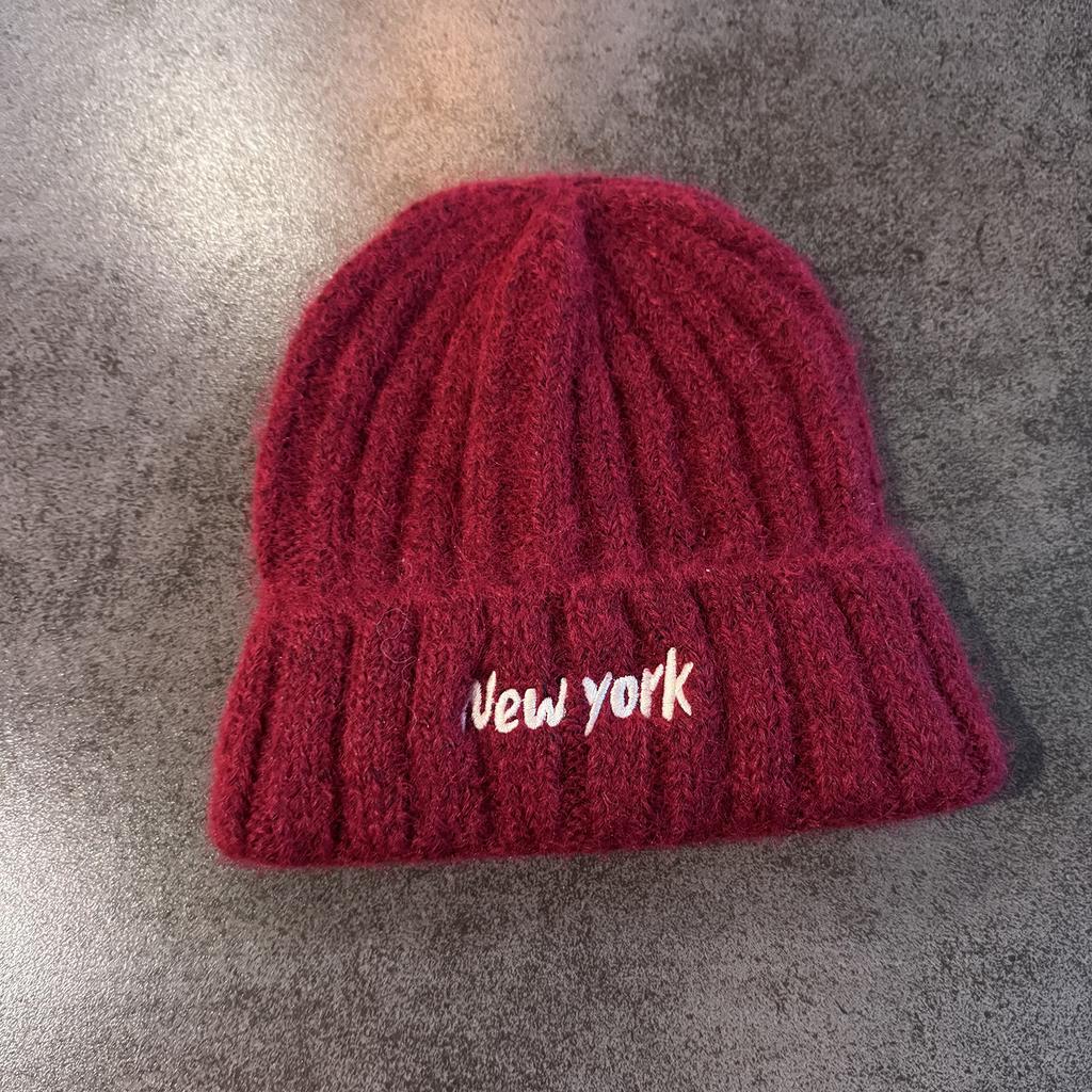 Unisex Letter Label Beanie Hat Winters Hats Male Female Outdoor Classic Keep Warm Winter Cap