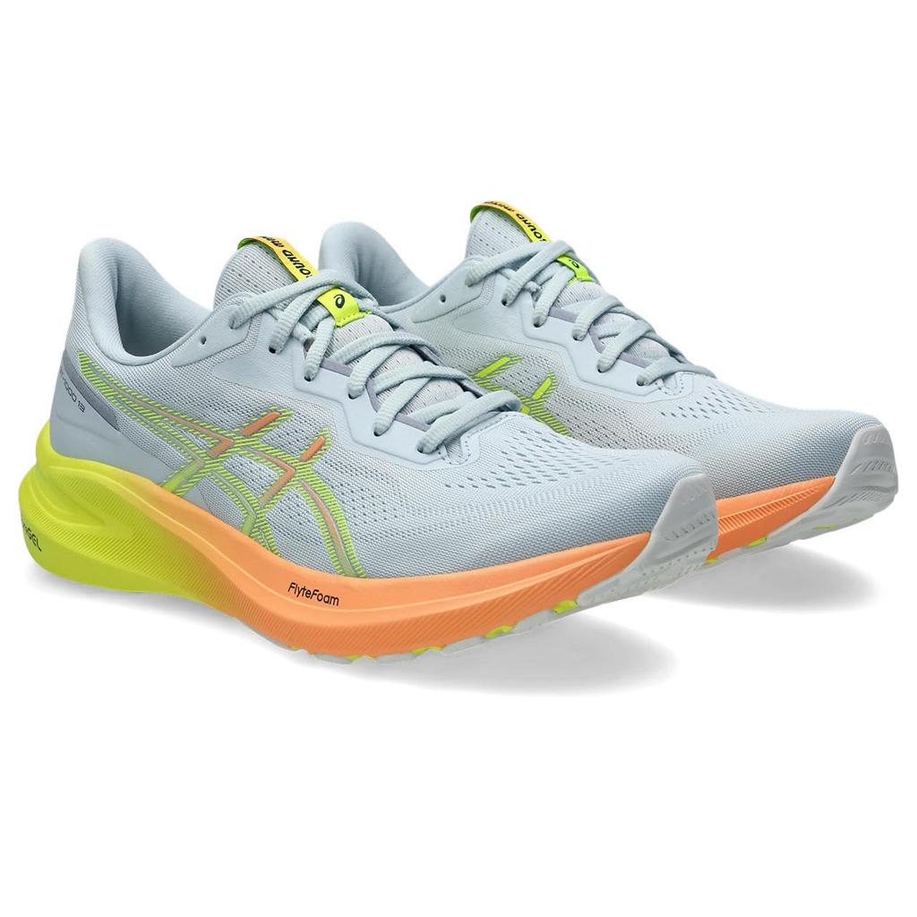 Running Shoes 13 PARIS 1011B952 750 cm 2E [Asics] GT-1000 Men's (Cool Gray/Safety Yellow) 27.5